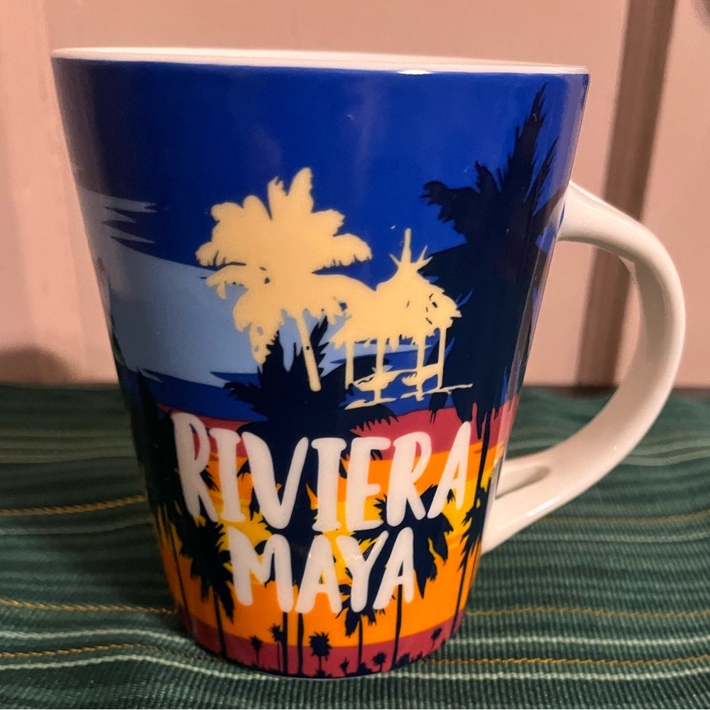 Riviera Maya Sunset Ceramic Mug